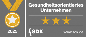 SDK Siegel für Gesundheitsorientiertes Unternehmen