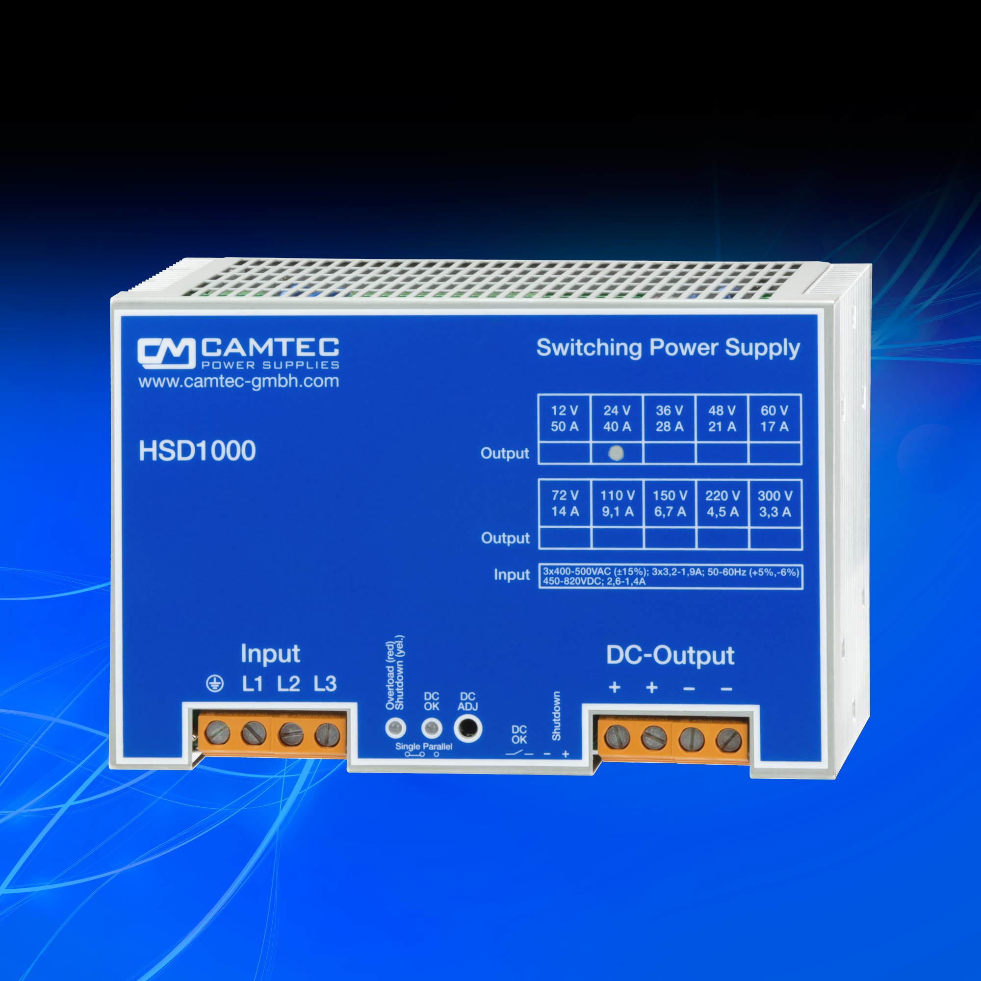 DC Micro-Grid 450-820V Eingang